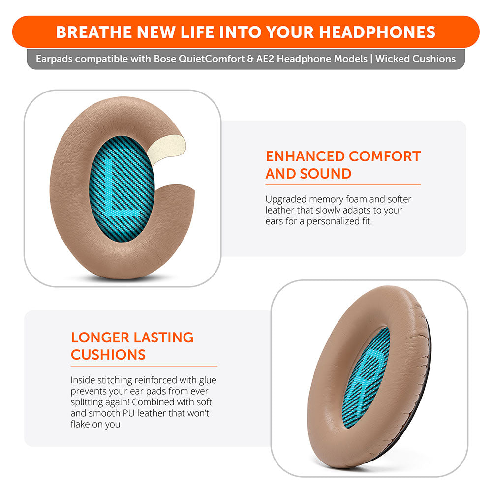 Almohadillas de repuesto para Bose QC25