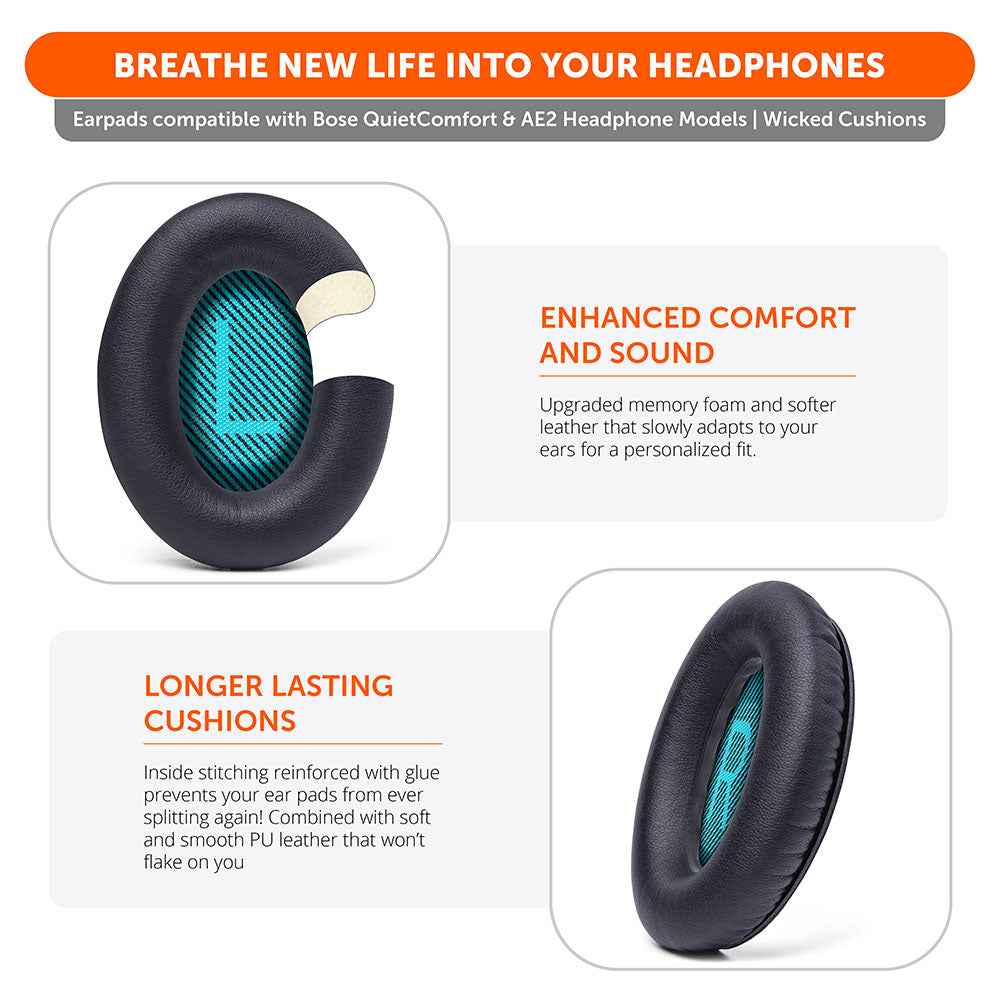 Replacement Ear Pads For Bose QC25