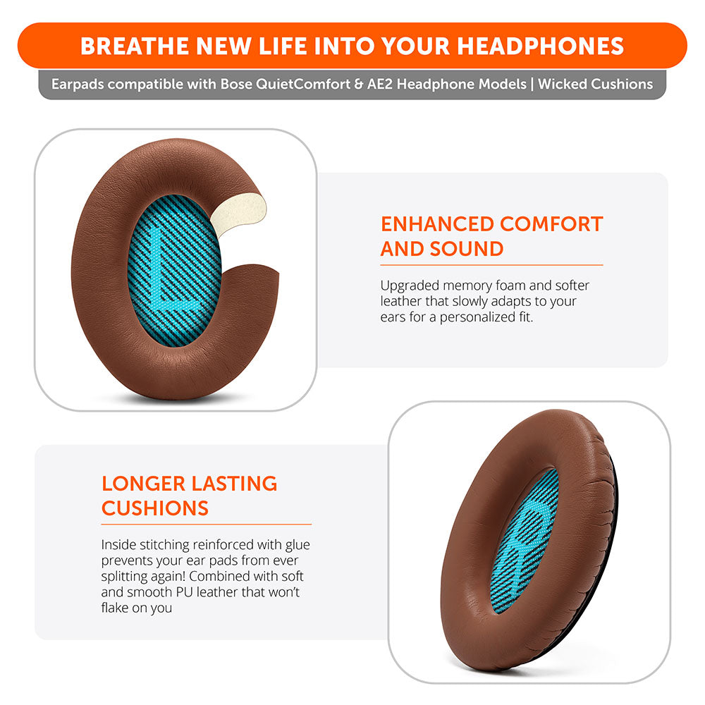 Almohadillas de repuesto para Bose QC25