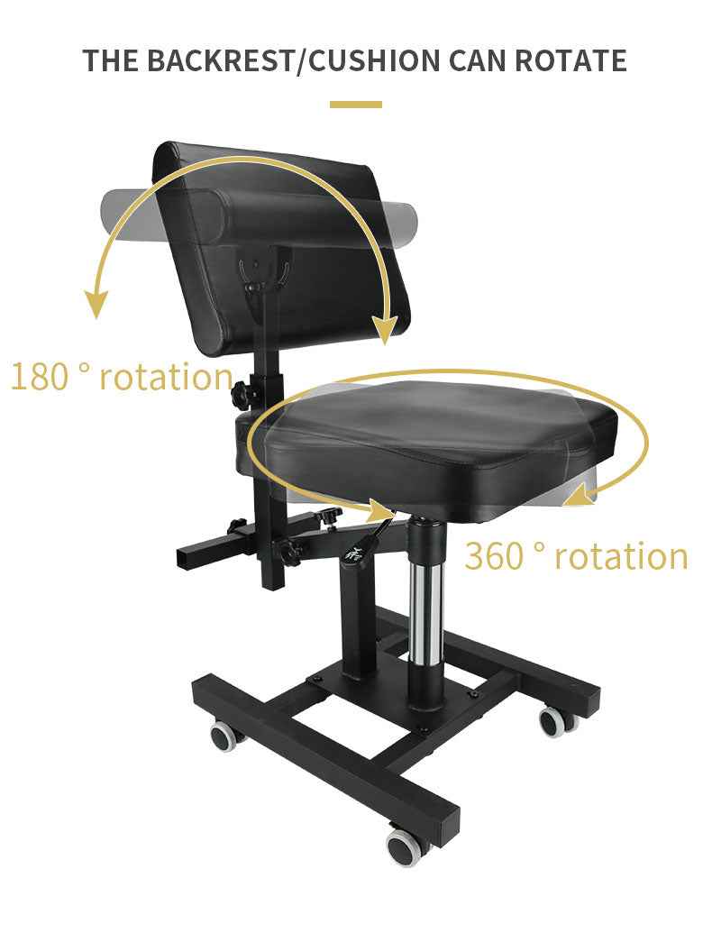 TAIDU FLASH SALE NEW UPGRADED PNEUMATIC TATTOO CHAIR LIFTABLE