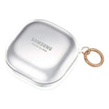 Funda Rígida Flexible Blanca Brillante - Samsung Galaxy Buds Live, Buds Pro y Buds2 Pro