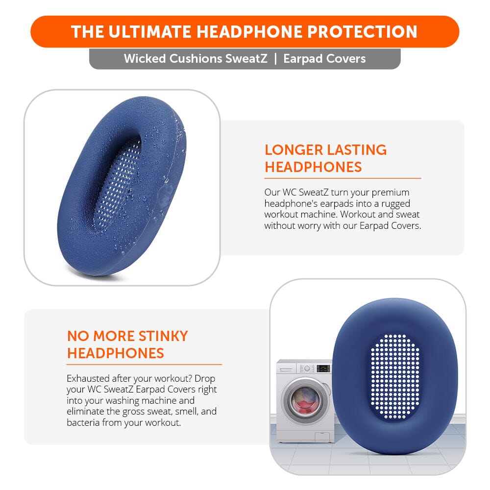 Sony WH-1000XM5 イヤーパッド汗カバー - WC SweatZ