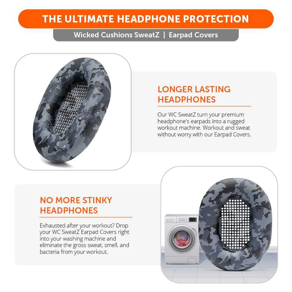 Sony WH-1000XM5 イヤーパッド汗カバー - WC SweatZ