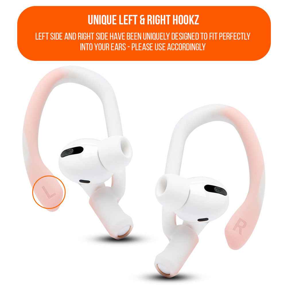 WC HookZ - Over Ear Hooks for Airpods Pro 1, 2 & Airpods 1, 2, 3