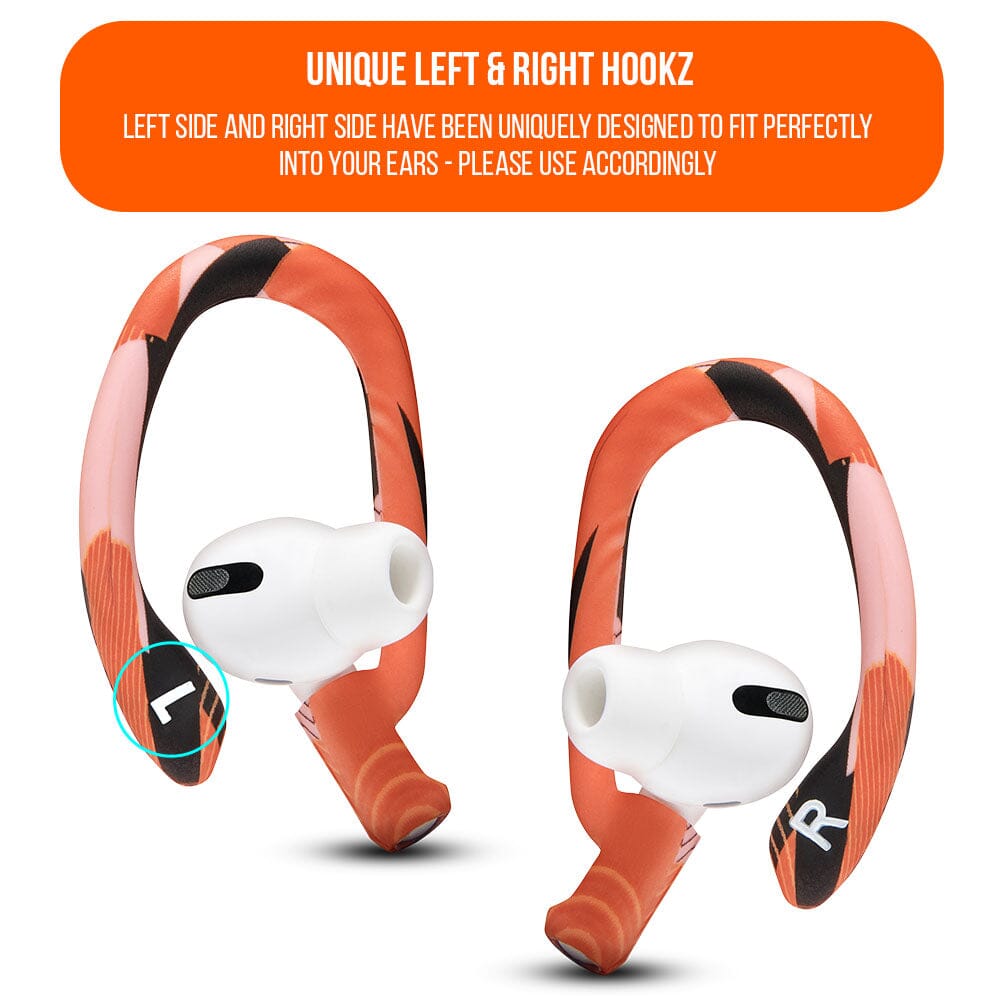 WC HookZ - Ganchos para las orejas para AirPods Pro 1, 2 y AirPods 1, 2, 3