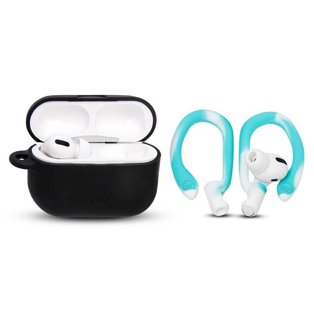 WC HookZ - Ganchos para las orejas para AirPods Pro 1, 2 y AirPods 1, 2, 3