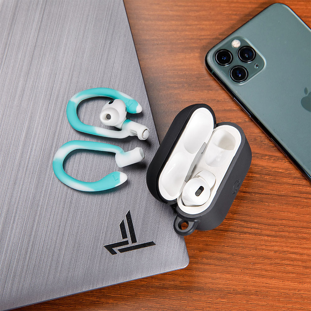 WC HookZ - Ganchos para las orejas para AirPods Pro 1, 2 y AirPods 1, 2, 3