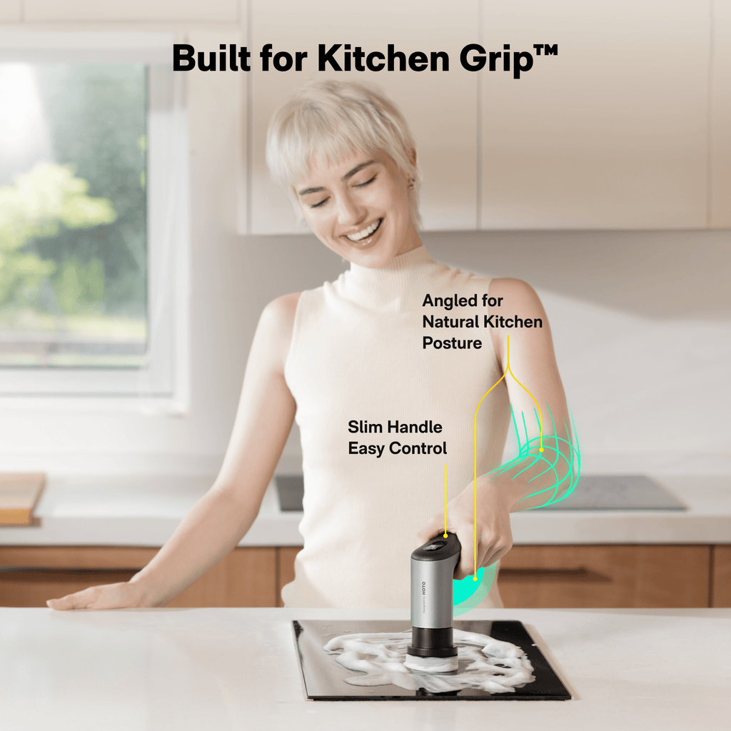 HOTO Grip™ Cordless Spin Scrubber - Electrifick Wants