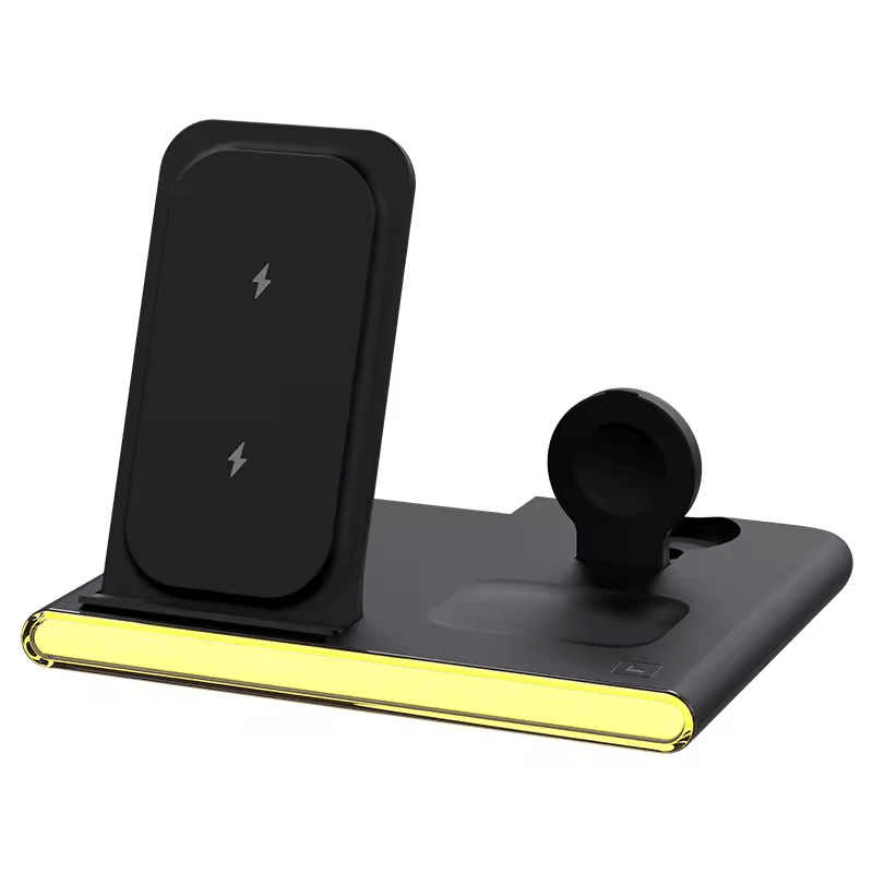 3-in-1 wireless charging folding 3-in-1 wireless charger suitable for Apple and Samsung wireless charging - Electrifick Wants