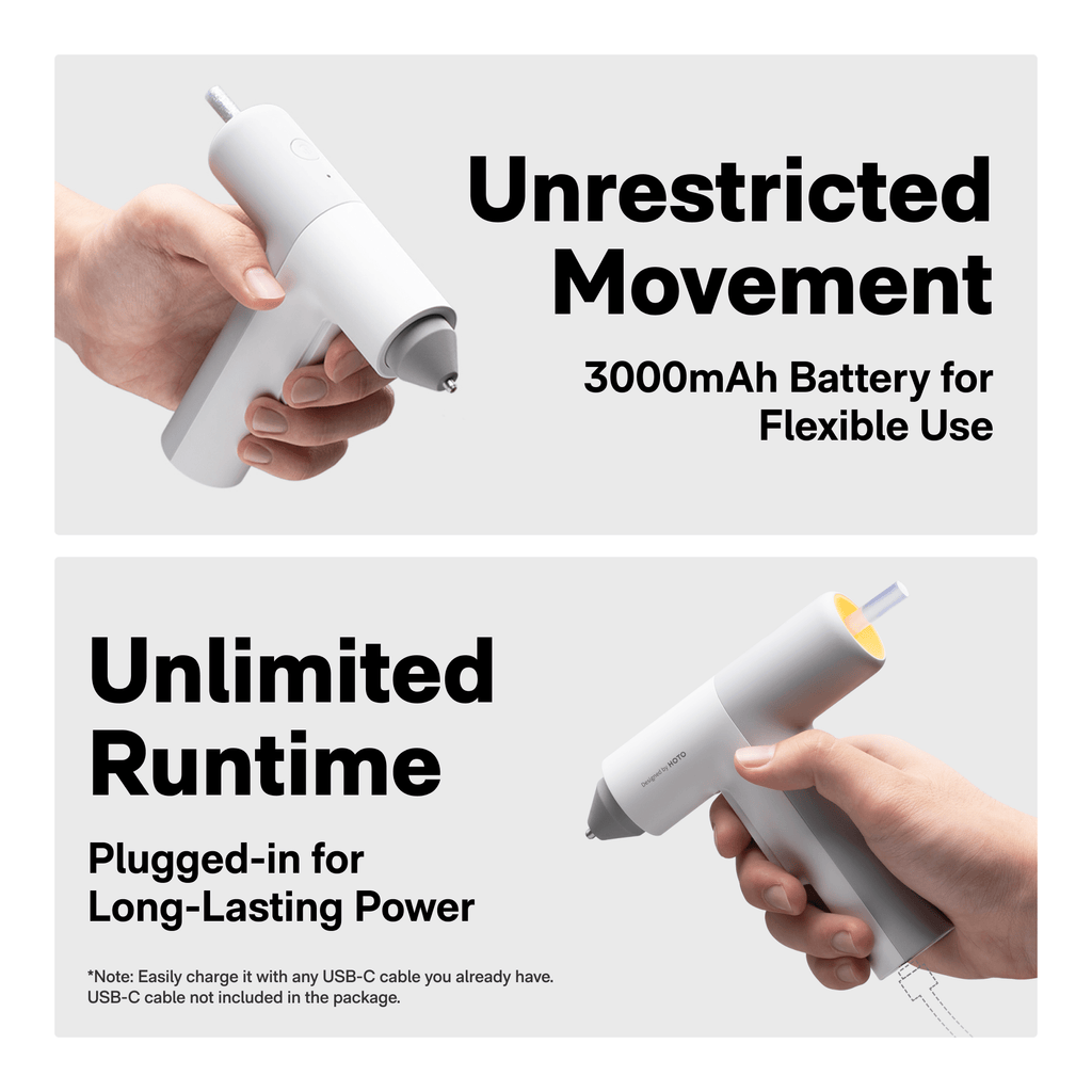 Cordless Auto-Dispensing Glue Gun - Electrifick Wants