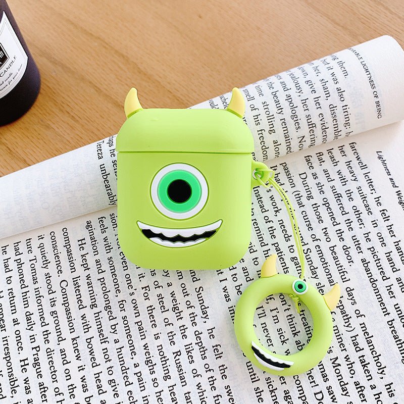 AirPods 5th generation silicone wireless Bluetooth earphone protective case suitable for Apple Pro 2nd generation cute box - Electrifick Wants
