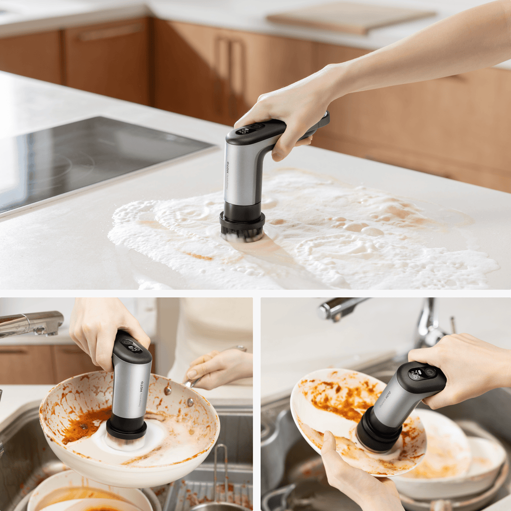 HOTO Grip™ Cordless Spin Scrubber - Electrifick Wants