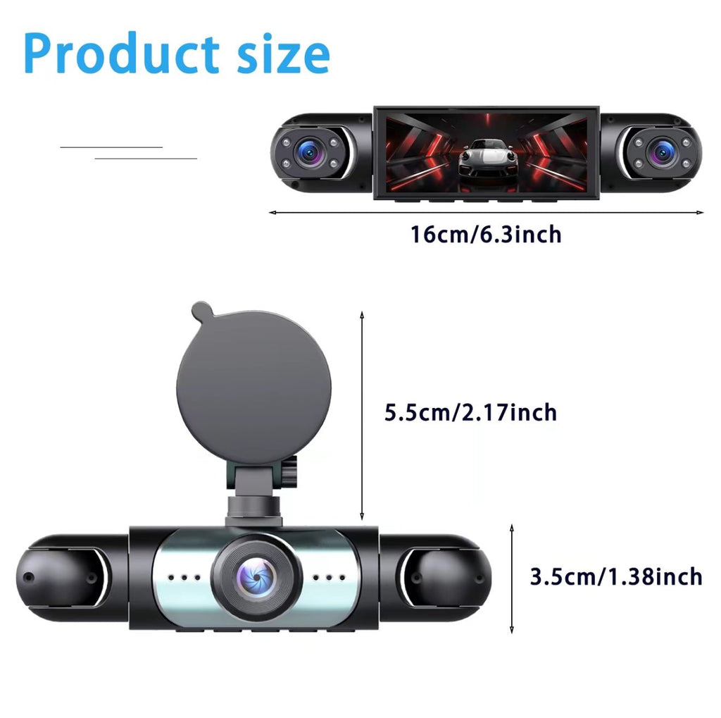 FullScope 4-Way Dash Cam - Electrifick Wants