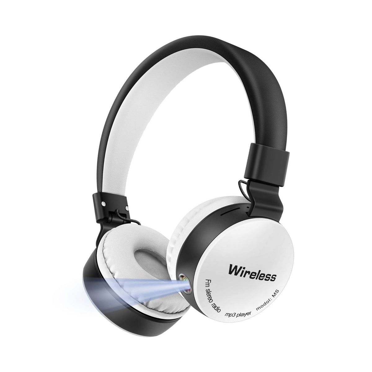 AKZ-B67 Bluetooth headset with high battery flashlight lighting headset card insertion FM - Electrifick Wants