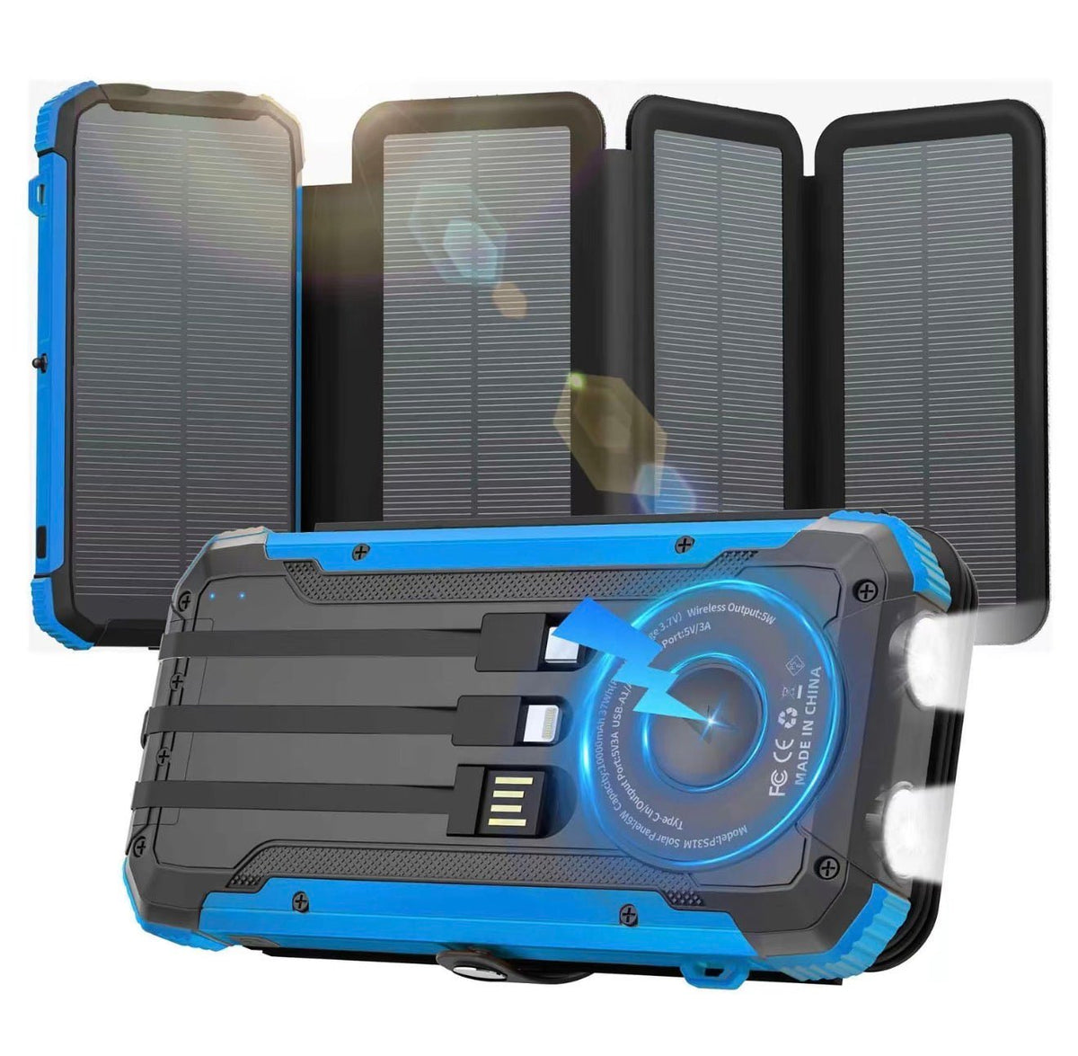 SolarMax Foldable Power Bank - Electrifick Wants