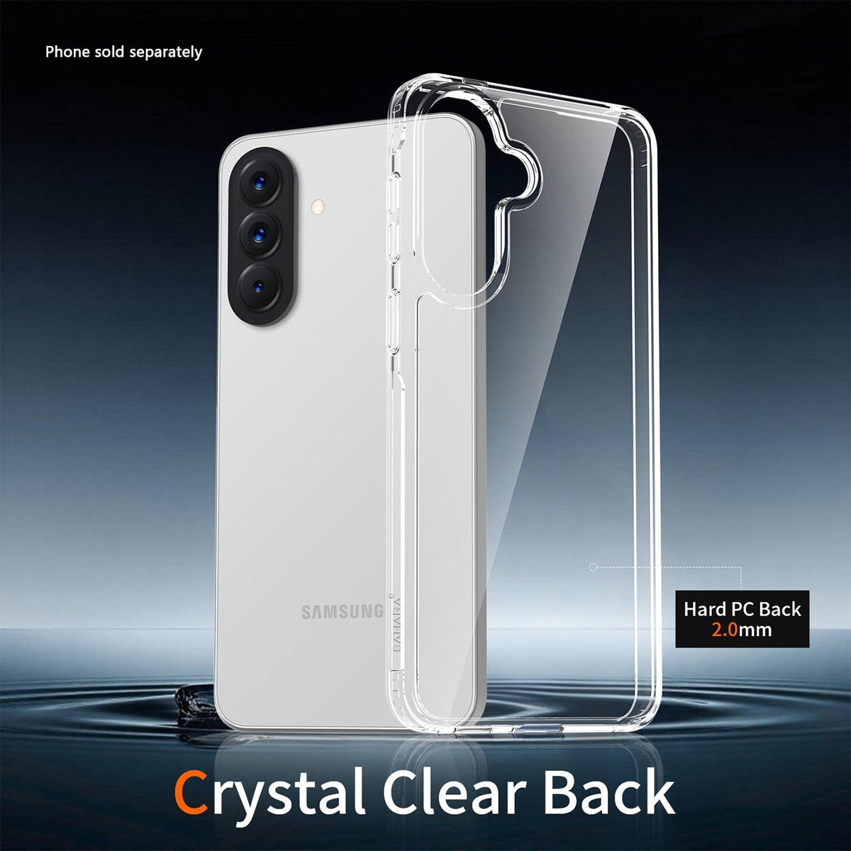 Samsung Galaxy A57 5G Clear Case - Anti-Slip Grip | Venture Series - Electrifick Wants