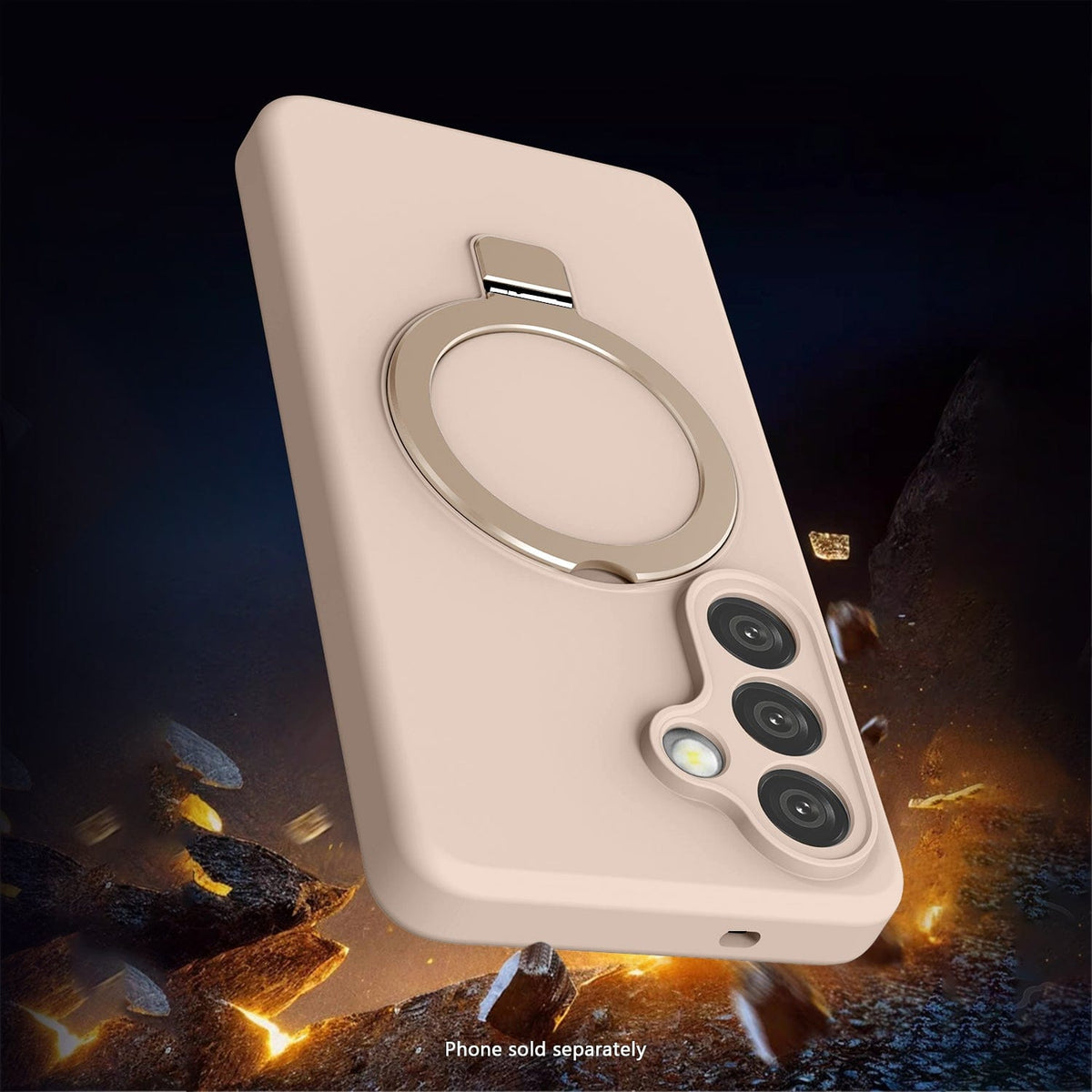 Samsung Galaxy S26 Case - Smooth Silicone, Kickstand | Venture Series - Electrifick Wants