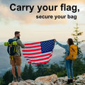 Smart Bag Security Tag USA Flag Pack 2