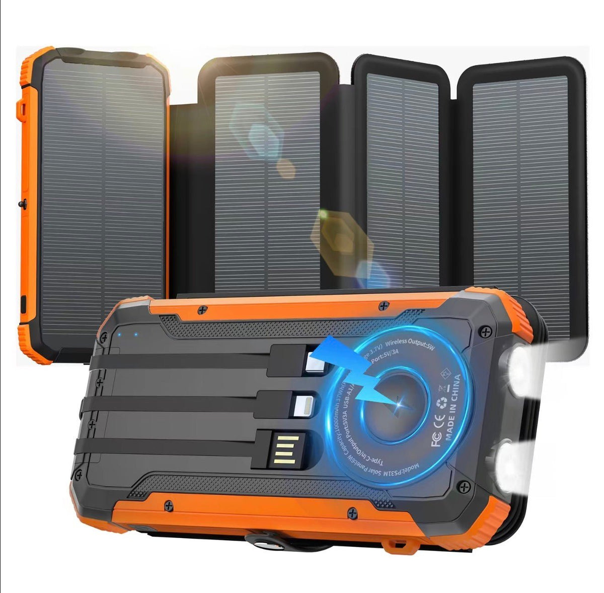SolarMax Foldable Power Bank - Electrifick Wants