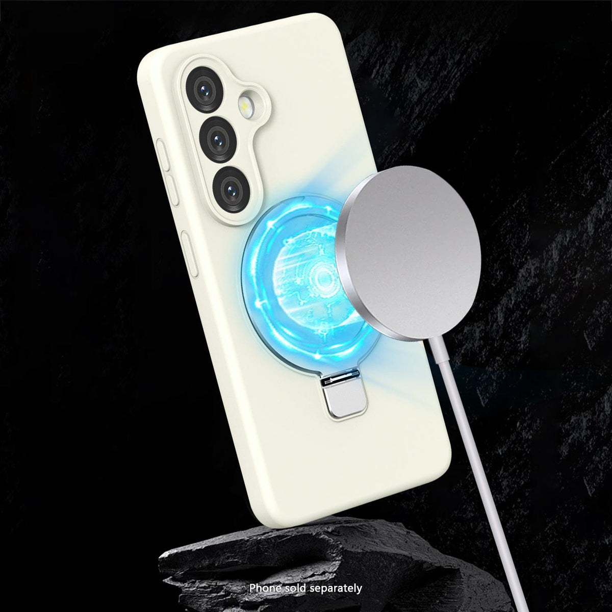 Samsung Galaxy S26 Case - Smooth Silicone, Kickstand | Venture Series - Electrifick Wants