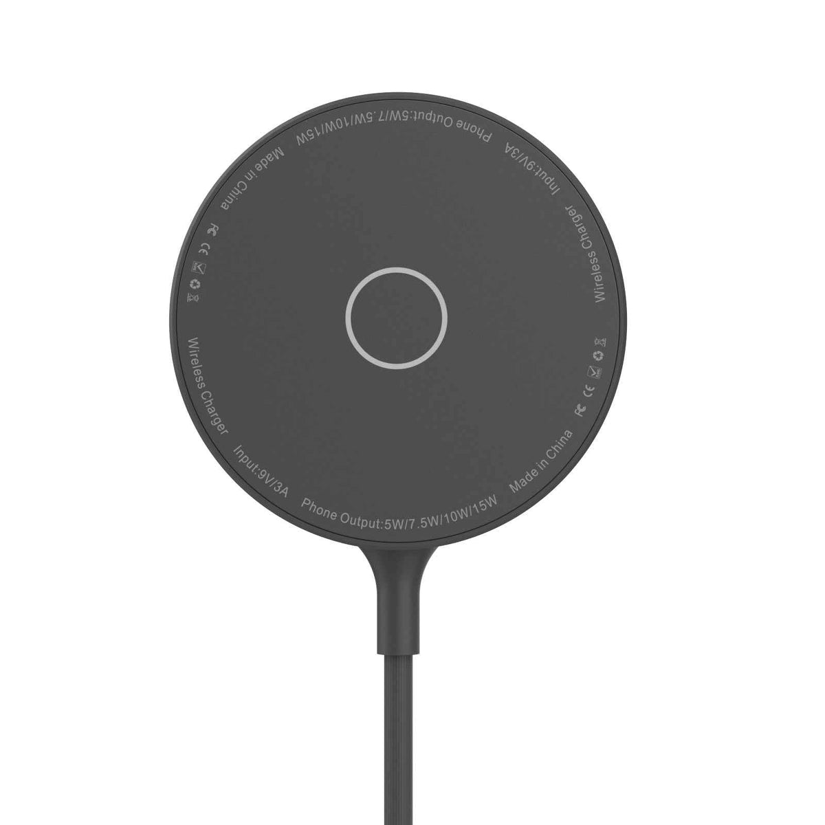 Magnetic wireless charger suitable for iPhone 13/14 single charging mobile phone wireless charger with small holder - Electrifick Wants