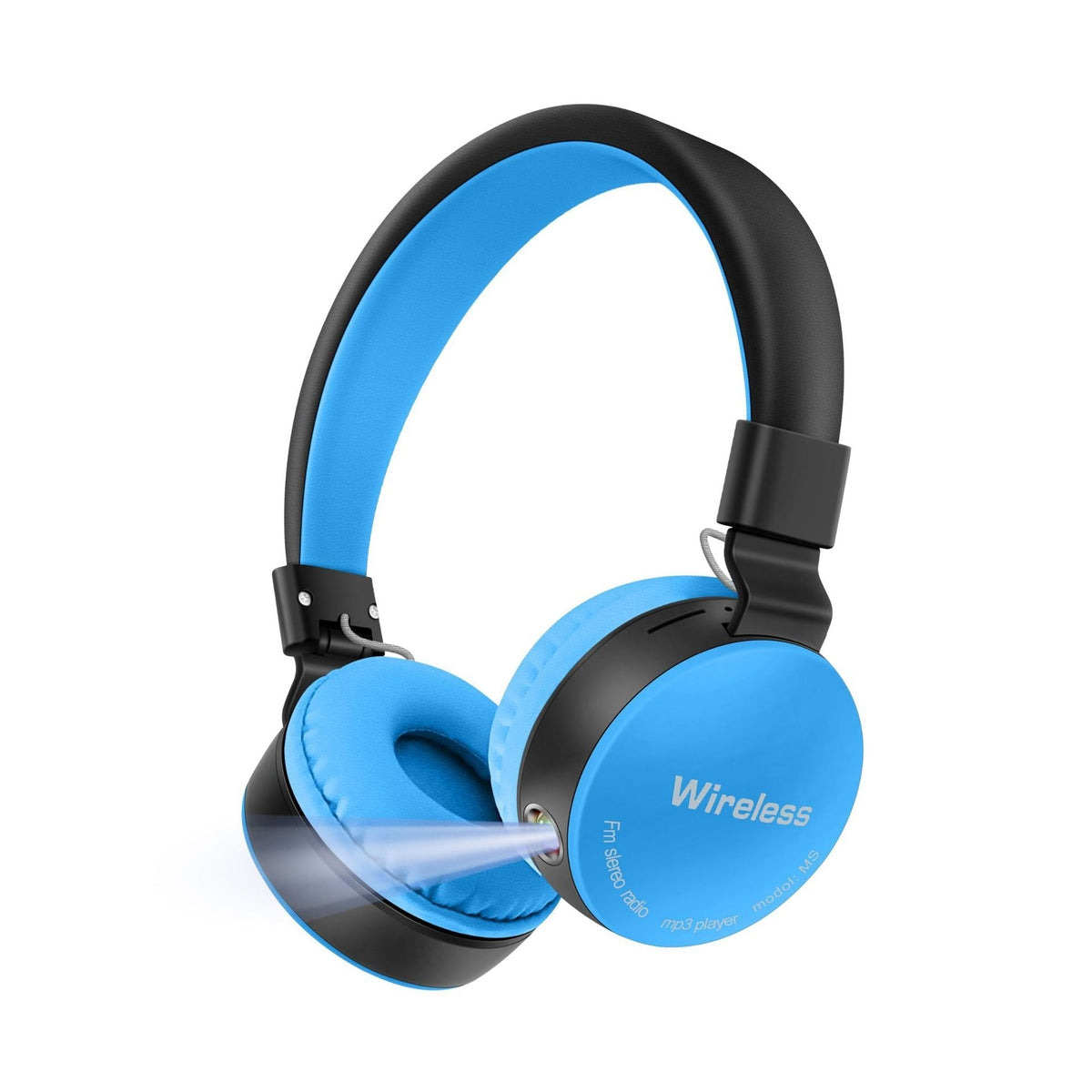 AKZ-B67 Bluetooth headset with high battery flashlight lighting headset card insertion FM - Electrifick Wants