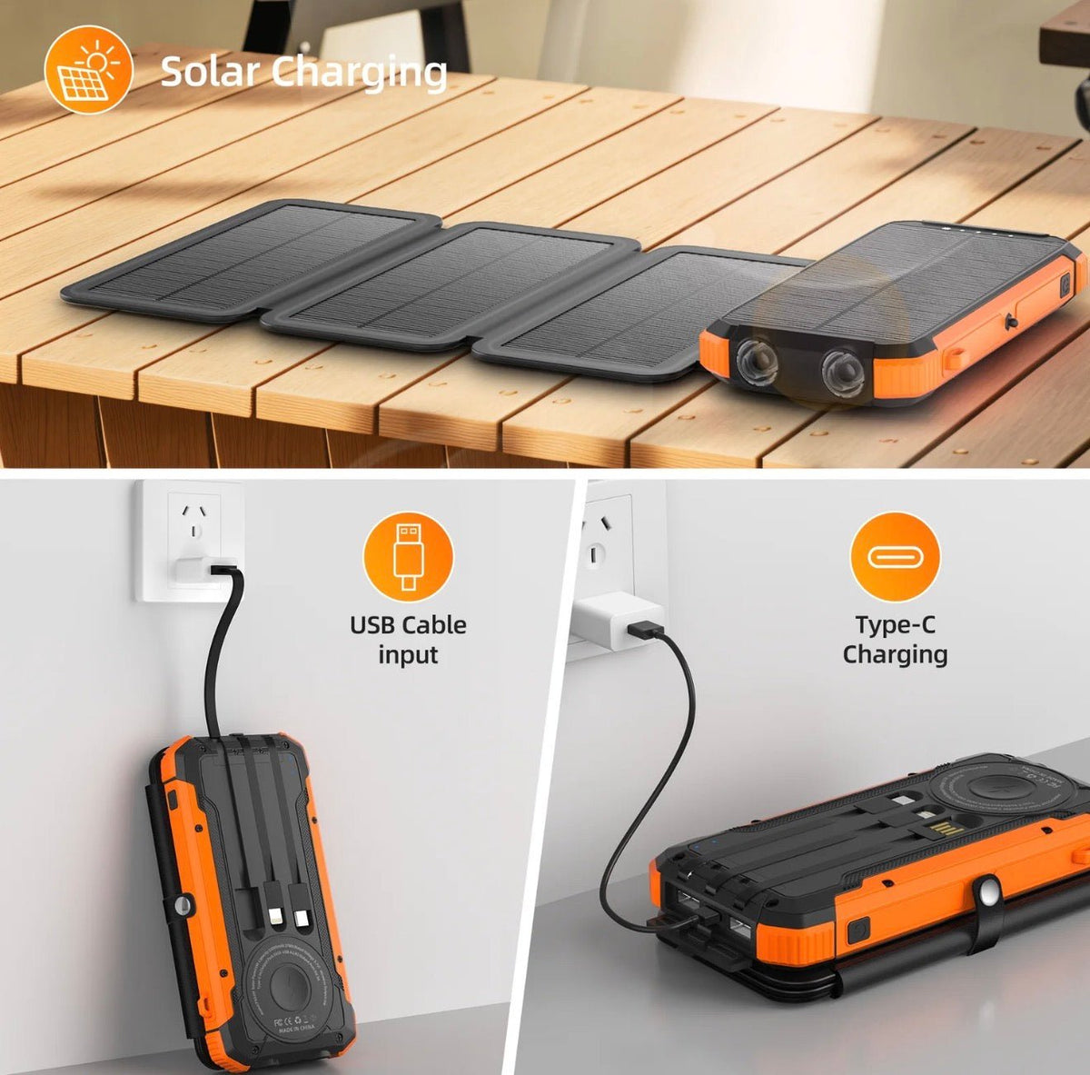 SolarMax Foldable Power Bank - Electrifick Wants