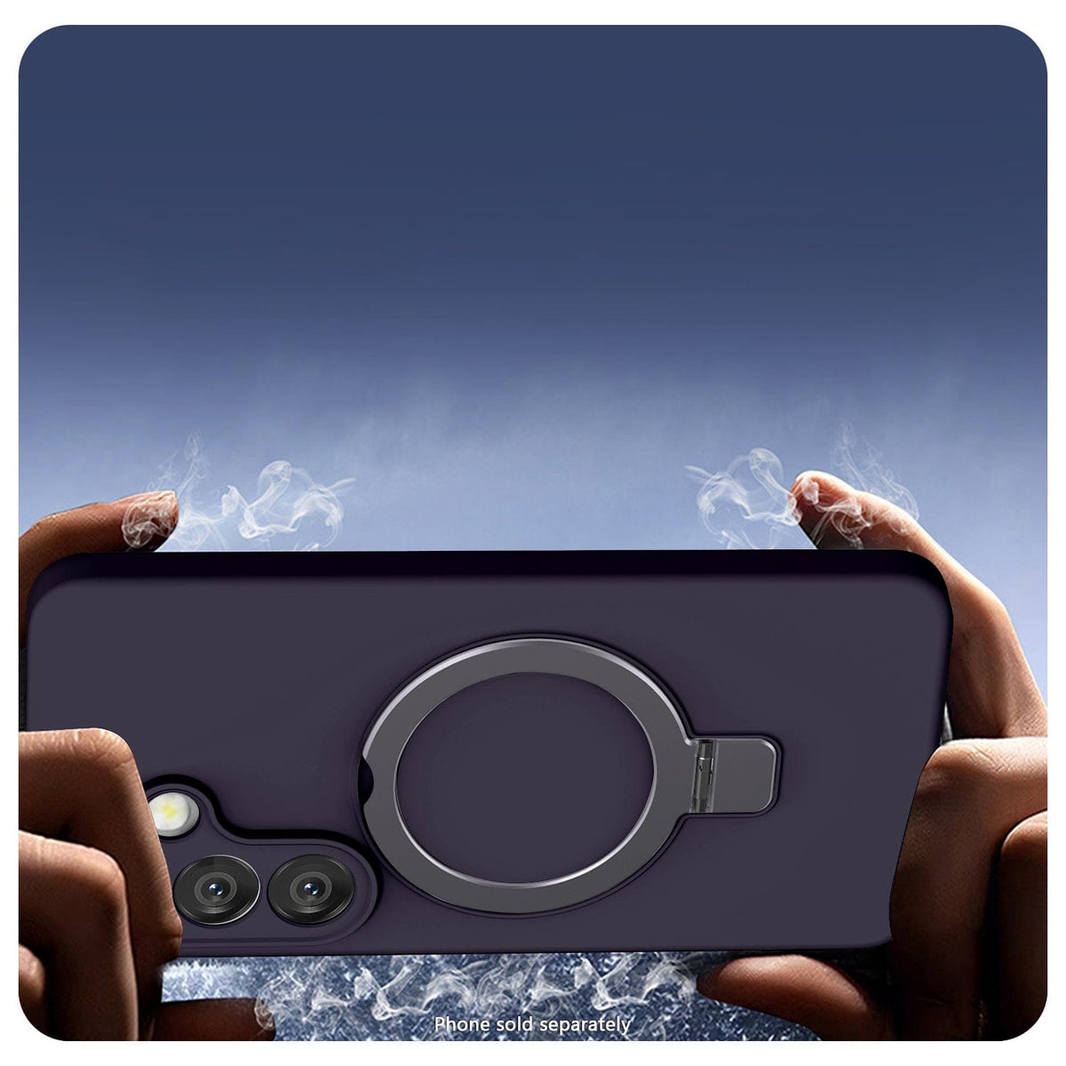 Samsung Galaxy S26 Case - Smooth Silicone, Kickstand | Venture Series - Electrifick Wants
