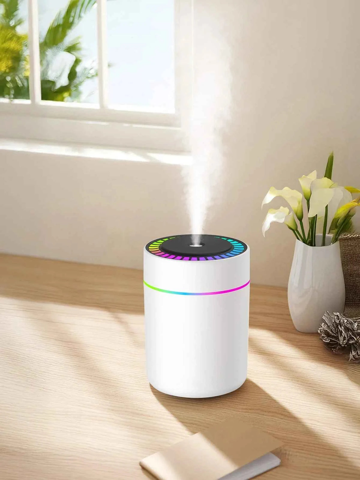 180ml Aromatherapy Diffuser Humidifier with LED Light