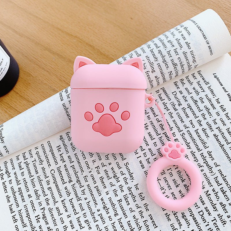 AirPods 5th generation silicone wireless Bluetooth earphone protective case suitable for Apple Pro 2nd generation cute box - Electrifick Wants