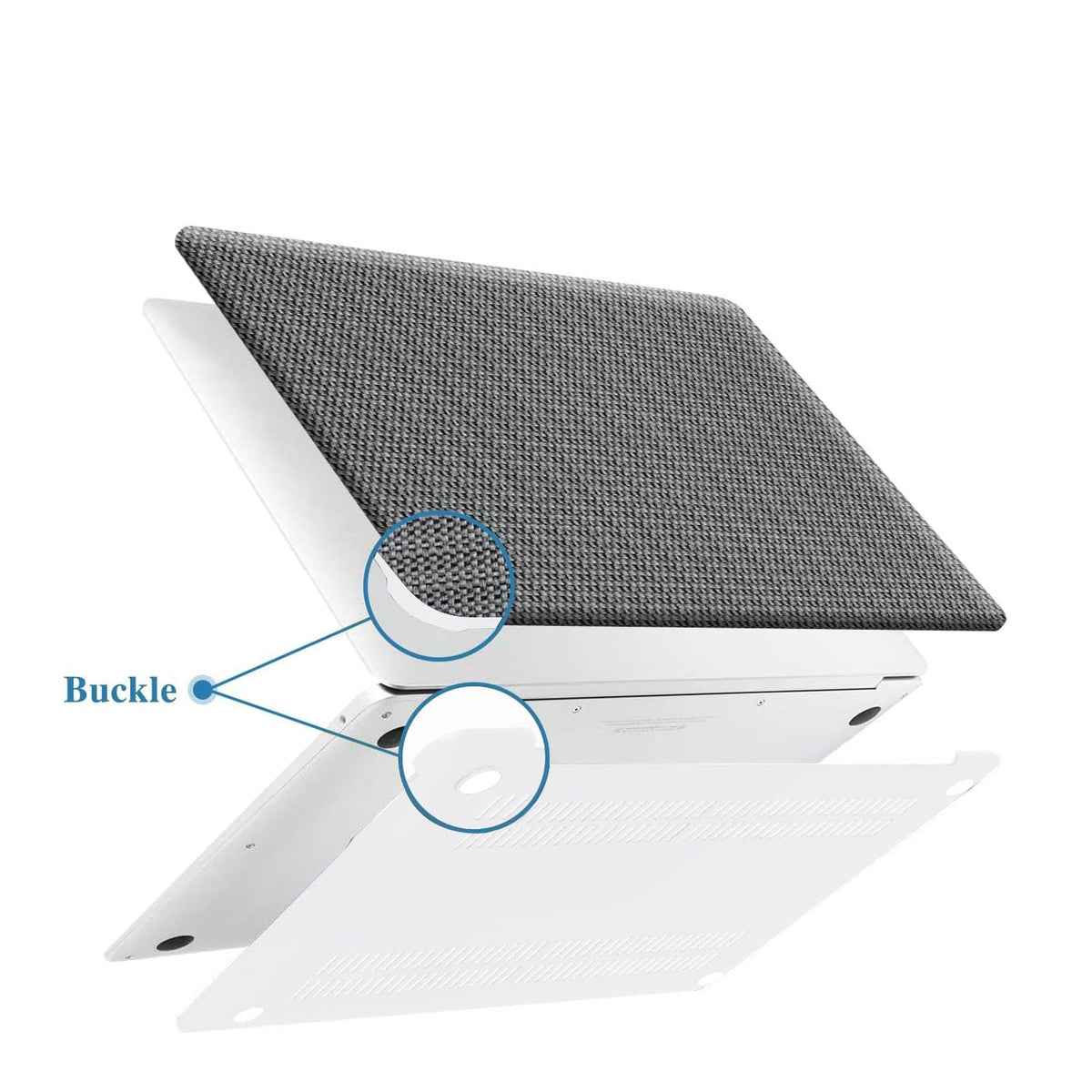 MacBook Pro Case 16-inch (M1–M5, M5 Pro/M5 Max) - Woven Fabric Protection - Electrifick Wants