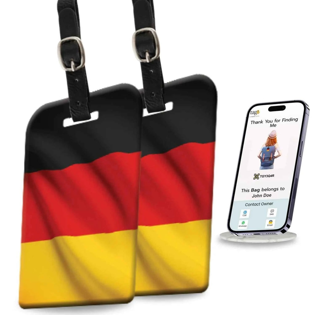 Smart Bag Security Tag Germany Flag Pack 2