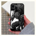 GutsrkiPhone Anime Phone Case 15 New SE Black - Electrifick Wants