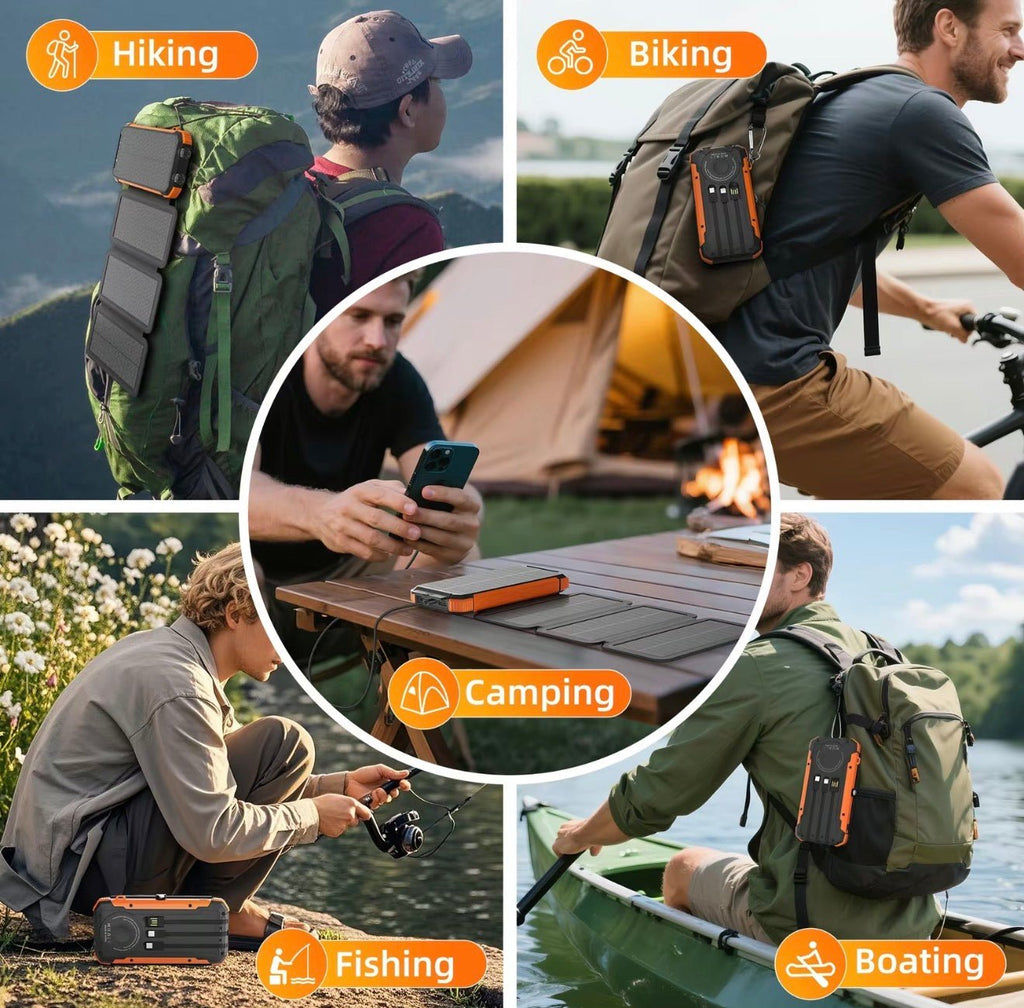 SolarMax Foldable Power Bank - Electrifick Wants