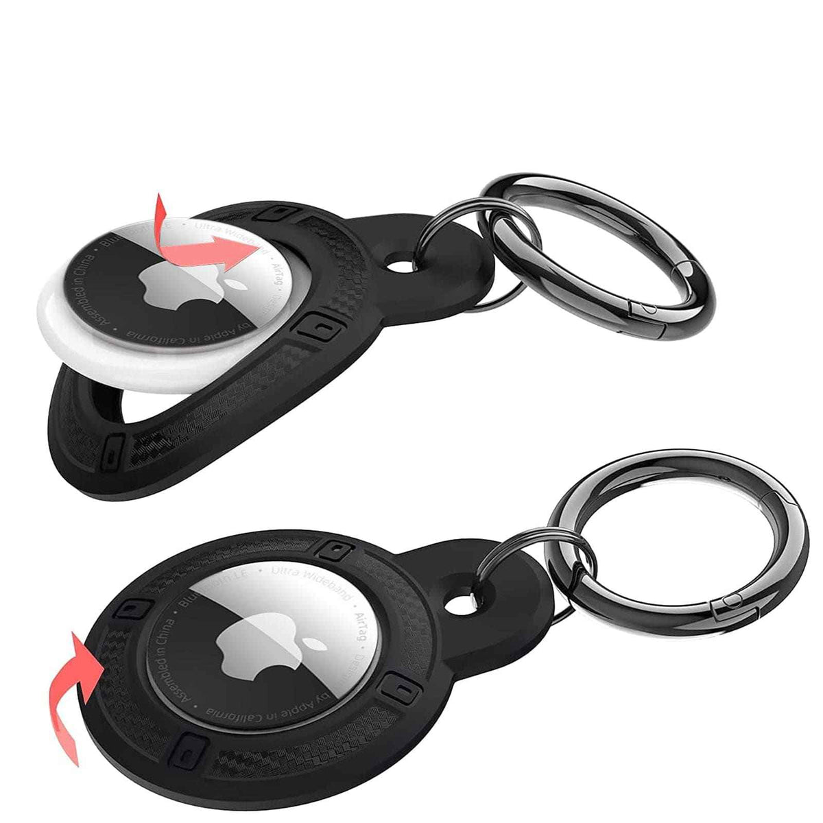 Apple AirTag Case - Heavy-Duty, Carabiner Clip | Raider Series