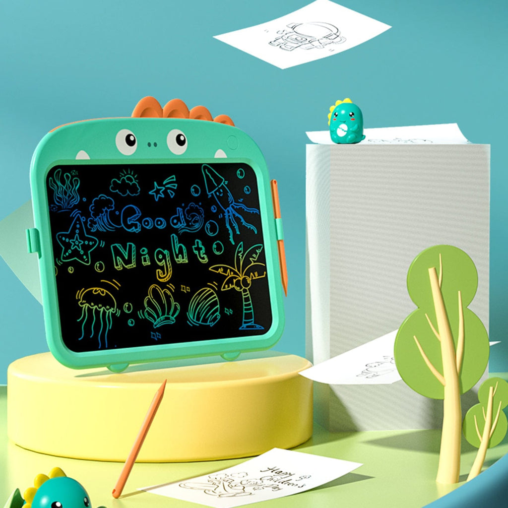 LCD Writing Kids Tablet 13.5" - Color Display, One-Click Erase - Electrifick Wants