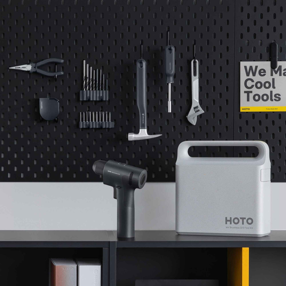 16V Brushless Drill Tool Kit