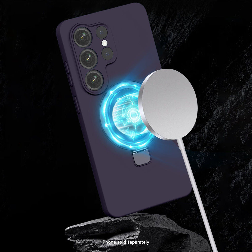 Samsung Galaxy S26 Ultra Case - Smooth Silicone, Kickstand | Venture Series - Electrifick Wants