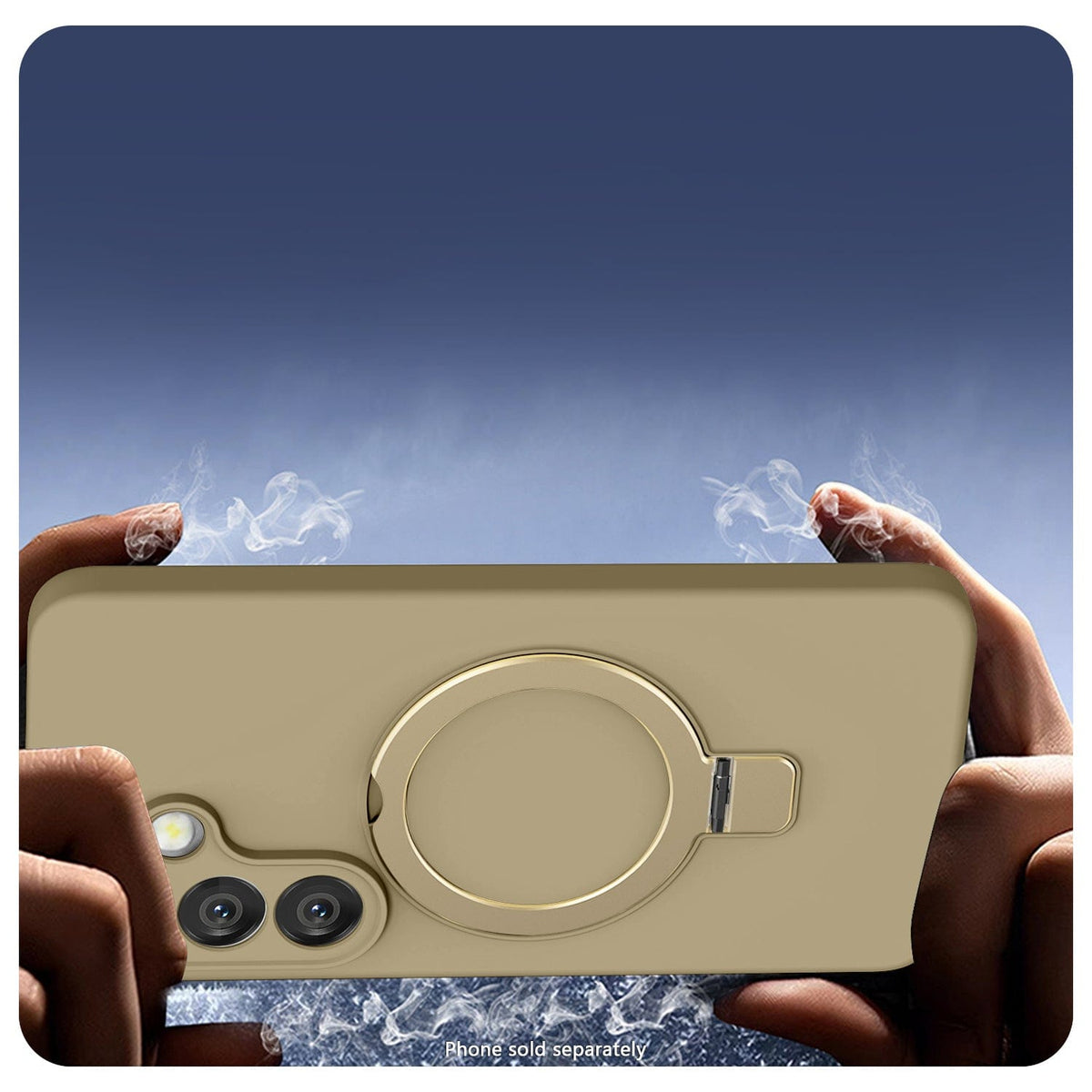 Samsung Galaxy S26 Case - Smooth Silicone, Kickstand | Venture Series - Electrifick Wants