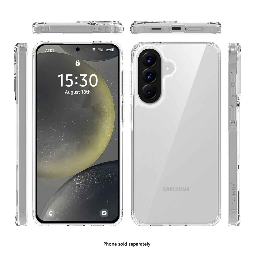 Samsung Galaxy A57 5G Clear Case - Anti-Slip Grip | Venture Series - Electrifick Wants