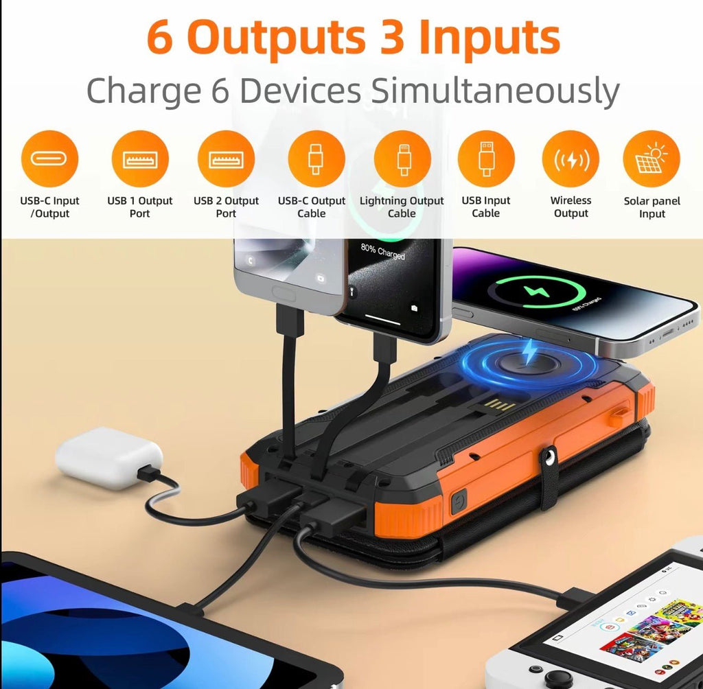 SolarMax Foldable Power Bank - Electrifick Wants