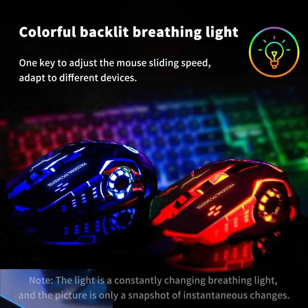 Wireless Gaming Mouse Bluetooth