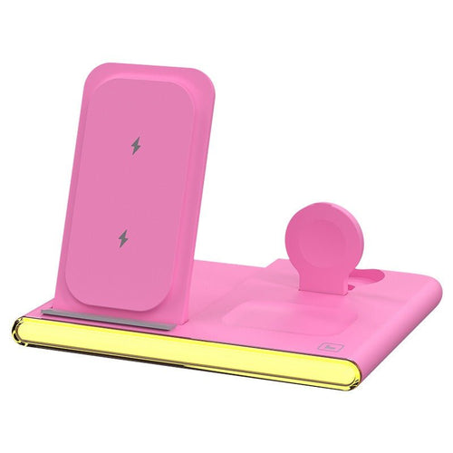 3-in-1 wireless charging folding 3-in-1 wireless charger suitable for Apple and Samsung wireless charging - Electrifick Wants