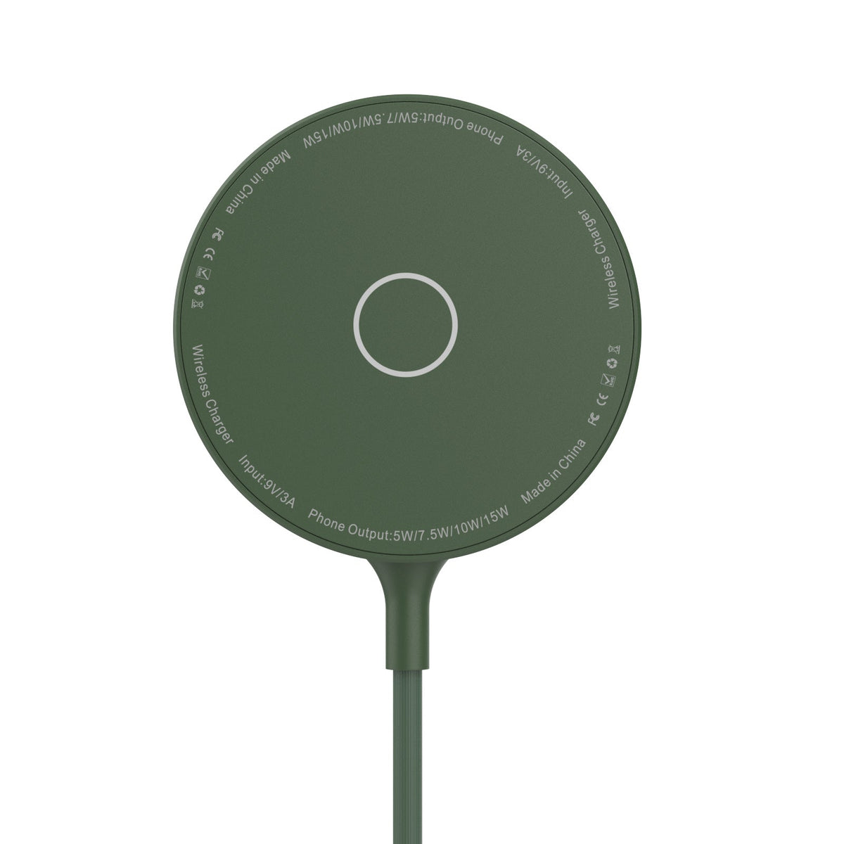 Magnetic wireless charger suitable for iPhone 13/14 single charging mobile phone wireless charger with small holder - Electrifick Wants